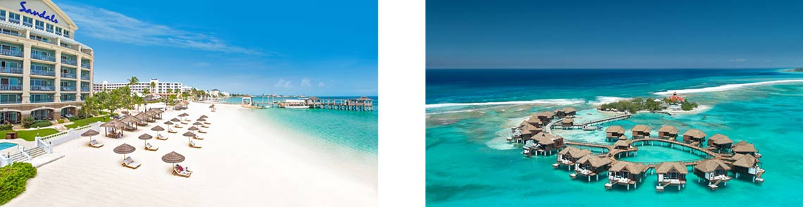 destination wedding booked through travel agent